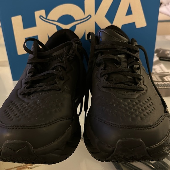 Hoka One One Other - Hoka one one walking leather shoes